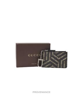 🔴 Gucci Key Pouch Cles - GG Supreme Caleido Ebony